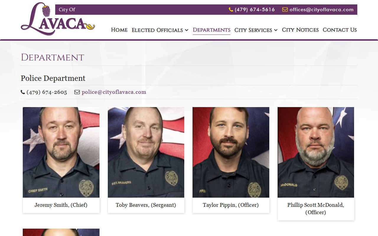 Lavaca departments and Lavaca court docket routing contacts